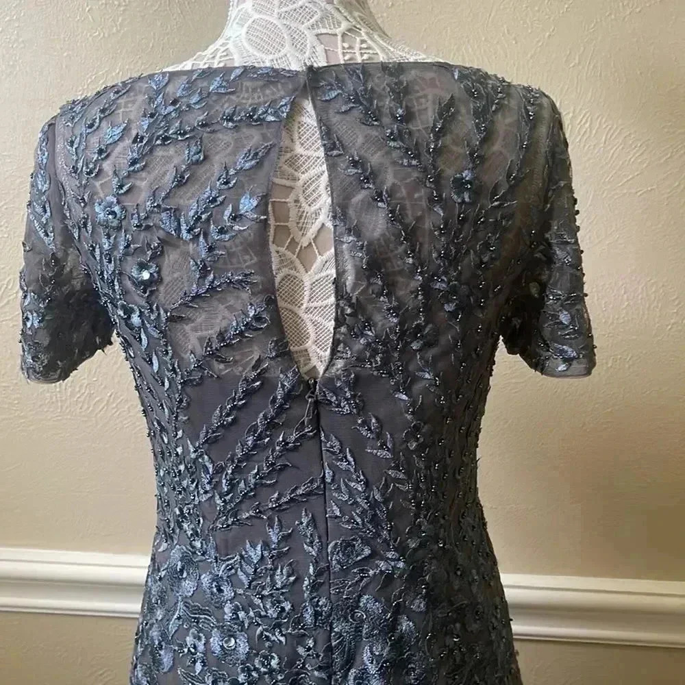 JJs House Charcoal Lace Maxi Dress - Picture 5 of 9